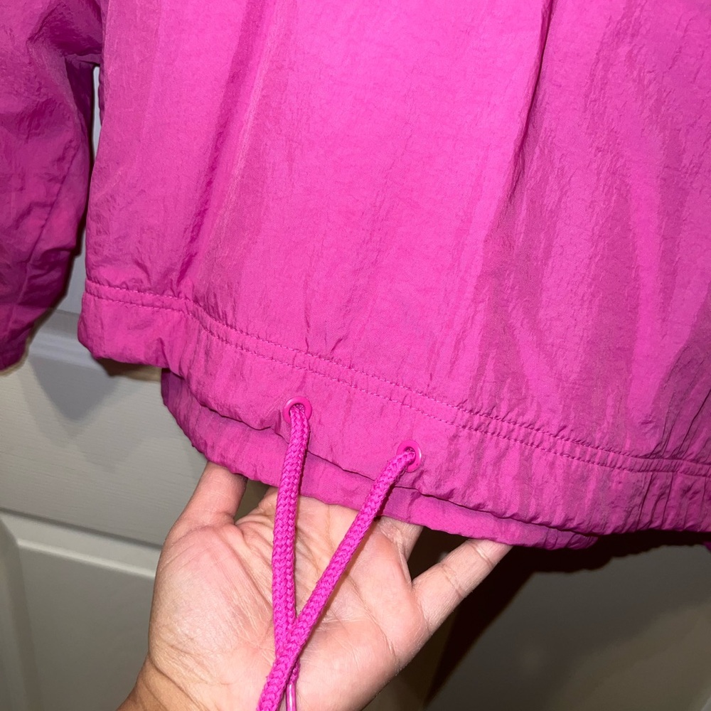 Nike Women's Pink Windbreaker Jacket Size L - Picture 4 of 6